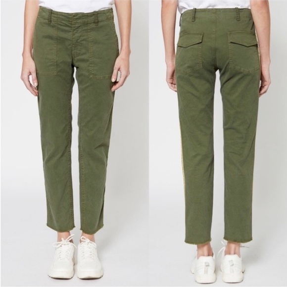 Nili Lotan Pants - NILI LOTAN Jenna Pant Olive Green Sz 8